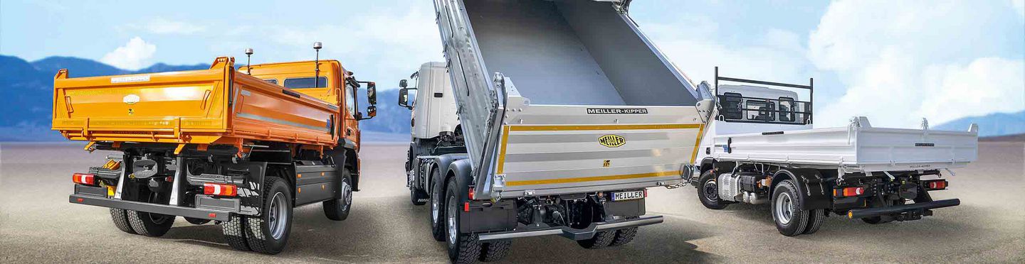 meiller sanduci sa trostranim i zadnjim kipanjem